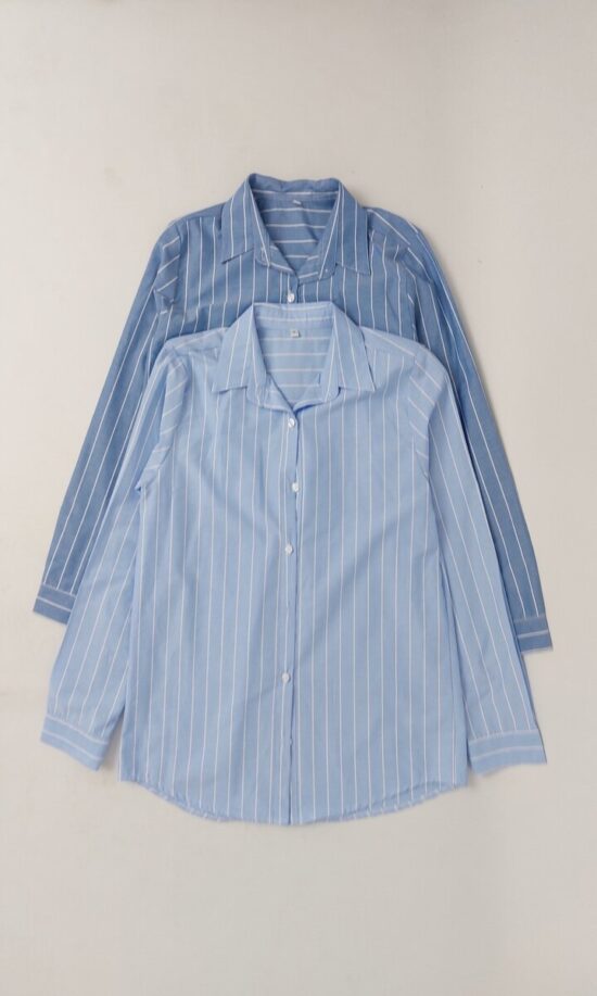 Camisa poplin rayada -art257-