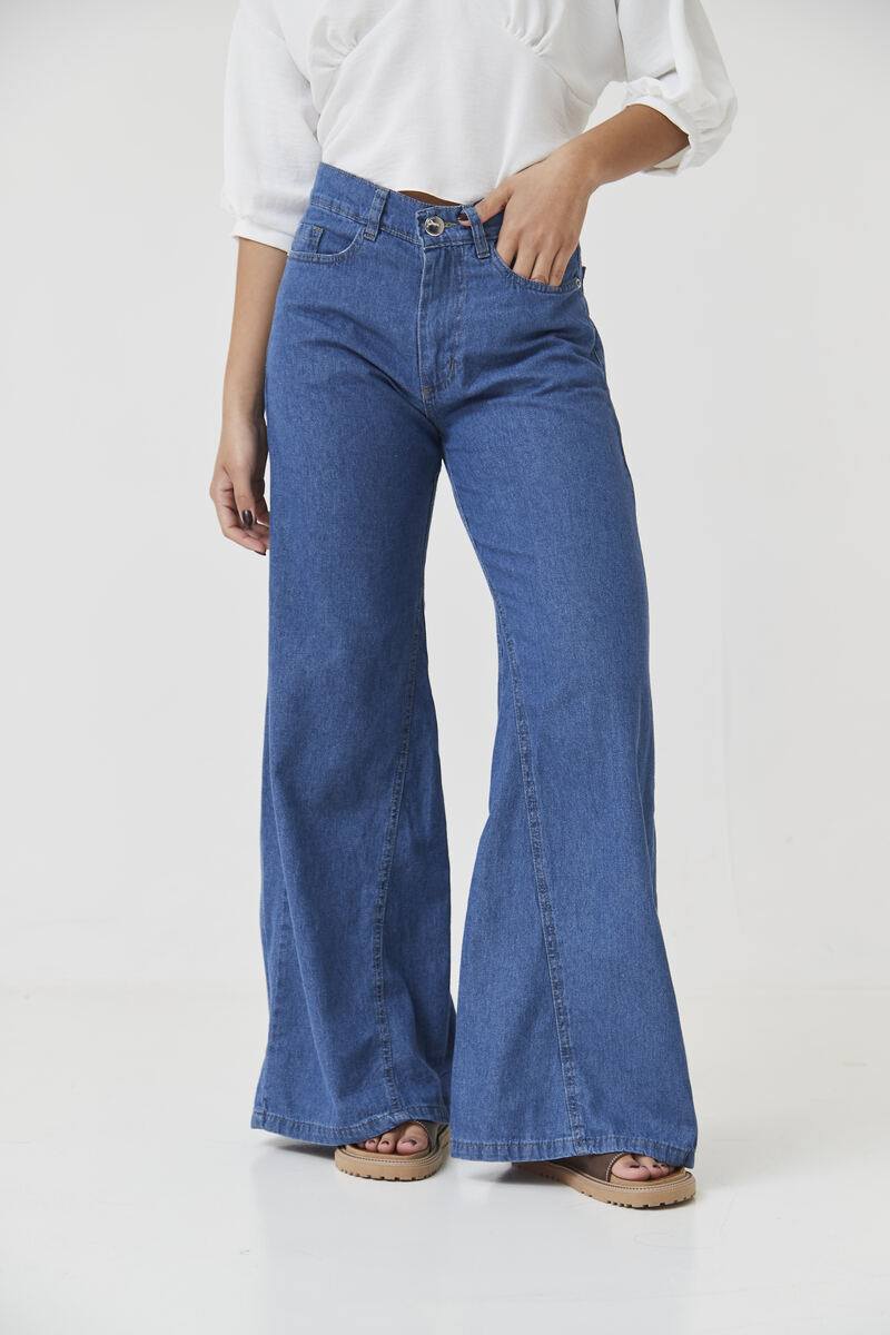 Outfits Pantalon Vaquero Pata De Elefante Pantalones Anchos Jeans