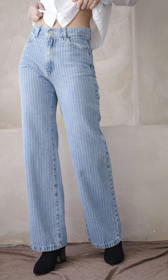 Wide leg rayado -art175-