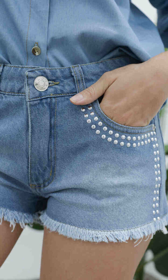 Micro short tachas TIRO BAJO -art195-