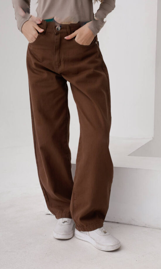 Baggy jean choco -art204-