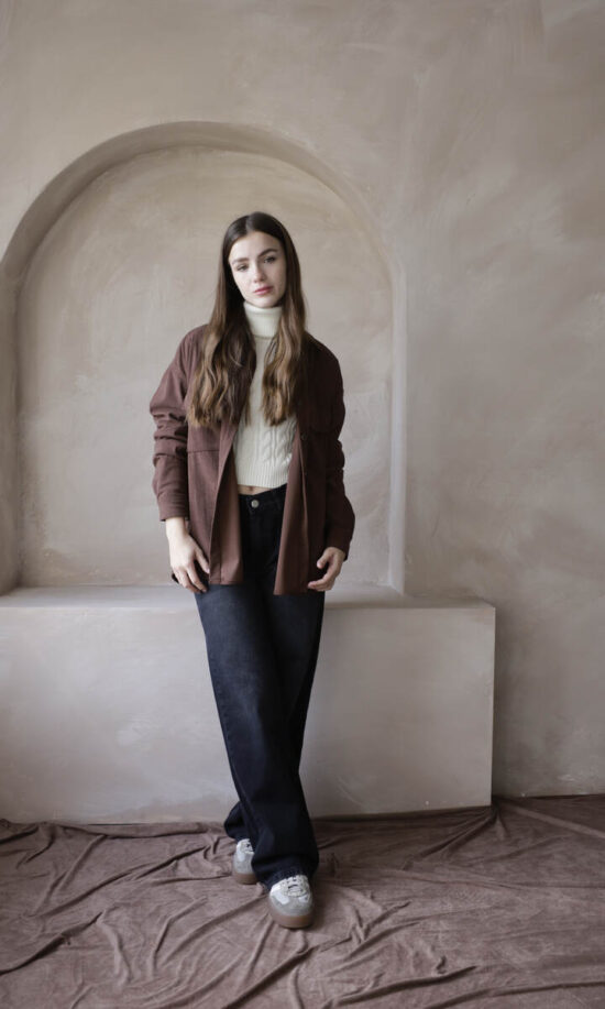 Camisaco corderoy fino -art268-