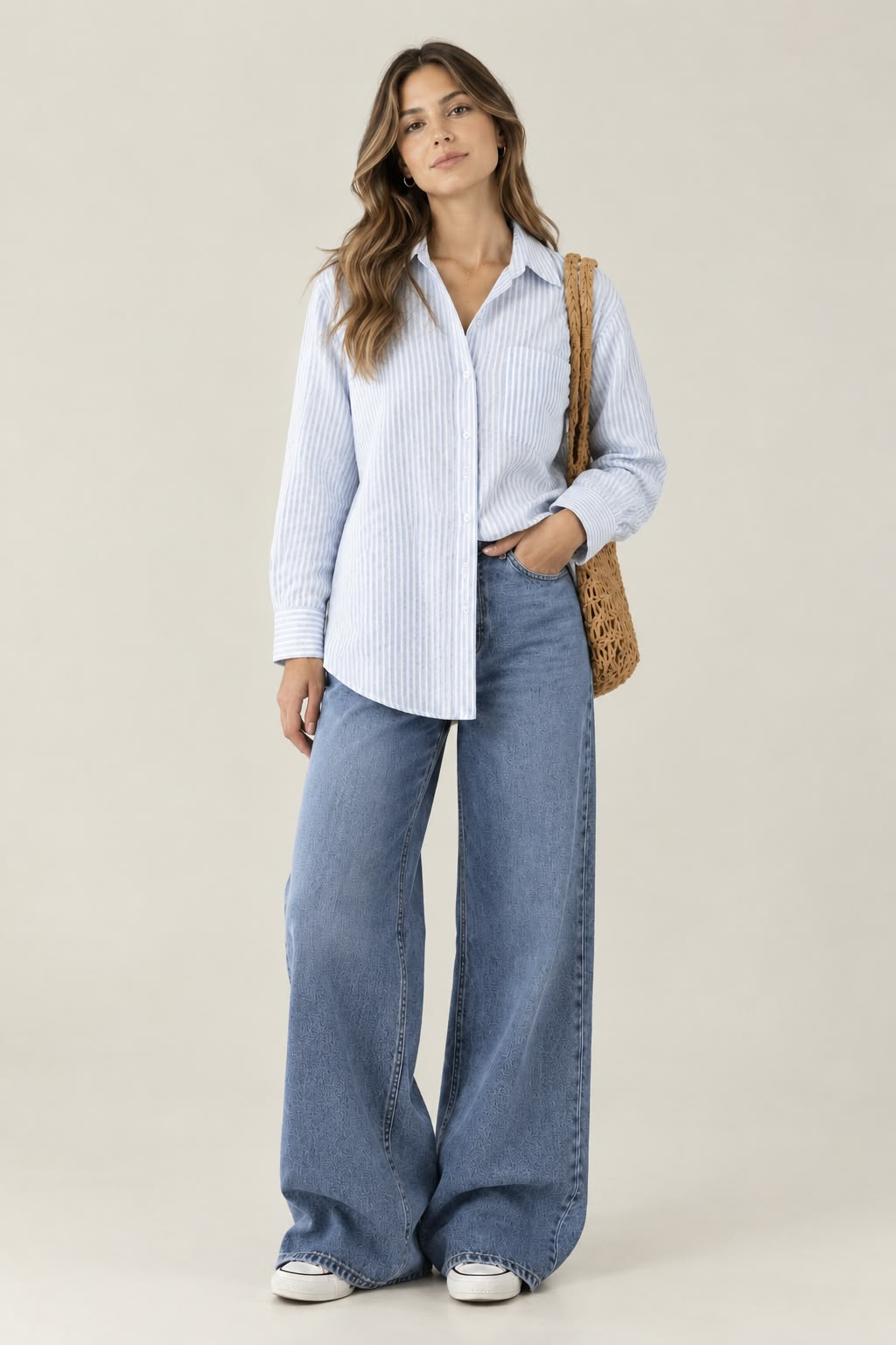 camisa rayada de lino. 3