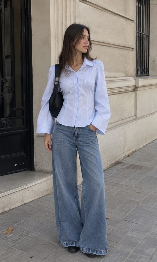 Camisa fit poplin sofia -art287-